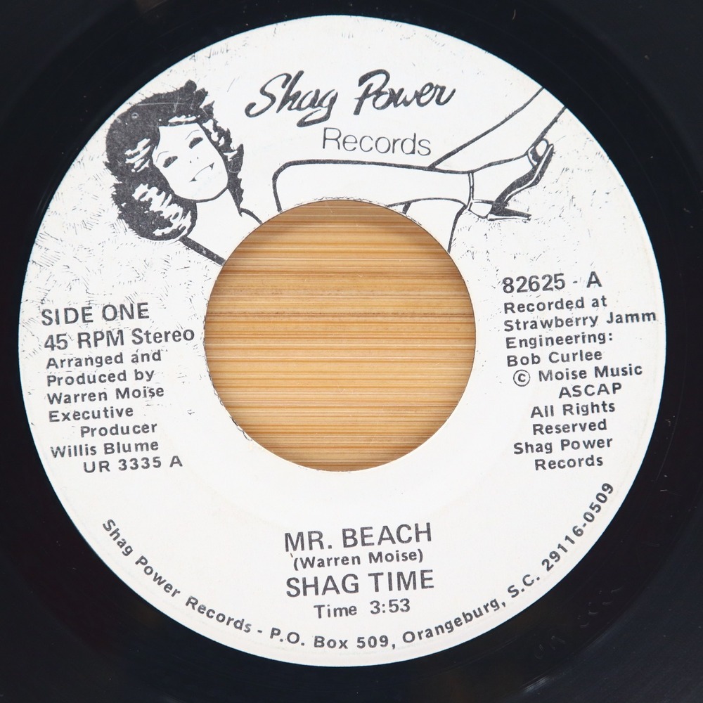 MR. BEACH - SHAG TIME - BEACH SOUL 45 SHAG POWER